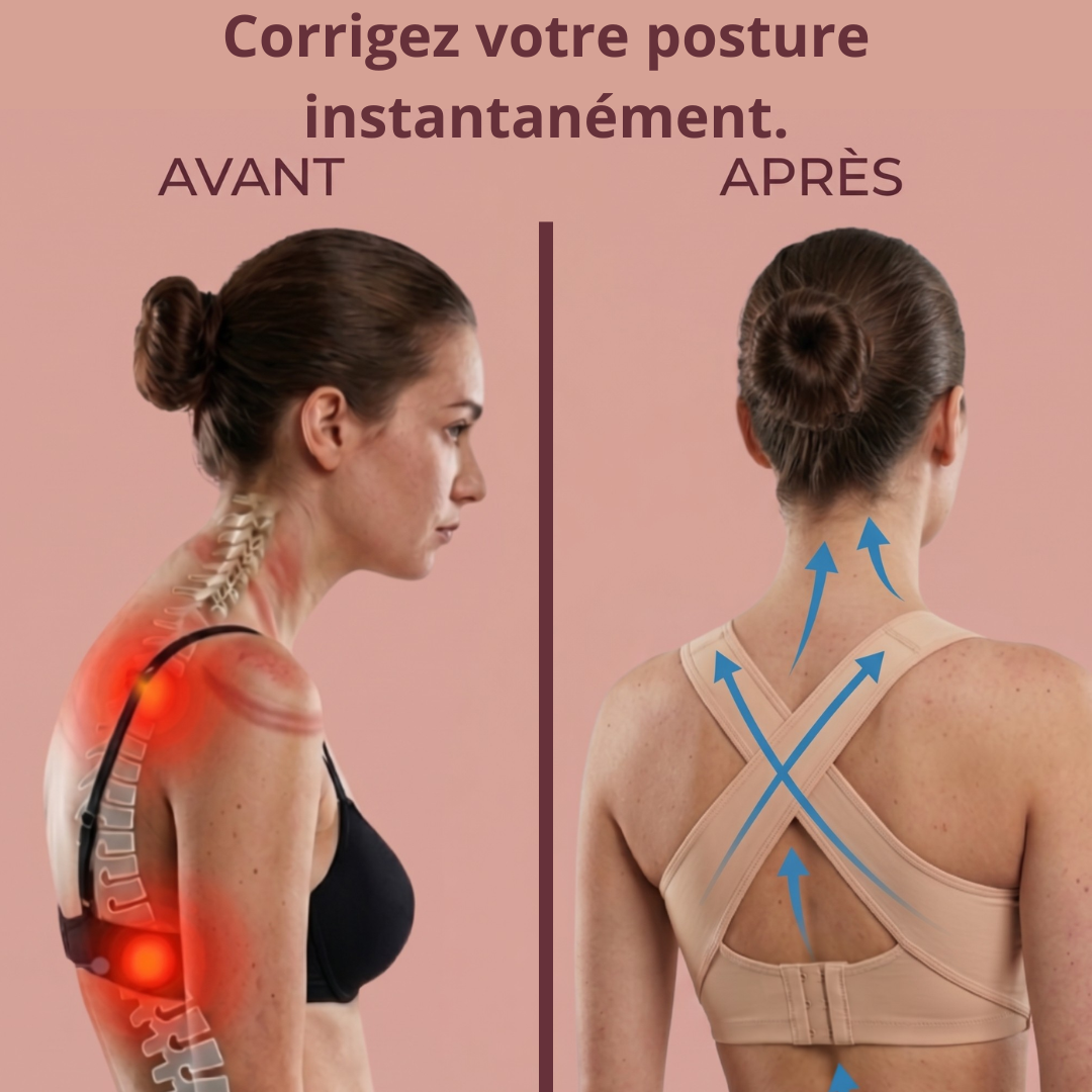 Enfin une posture légère, libérée du poids de votre poitrine